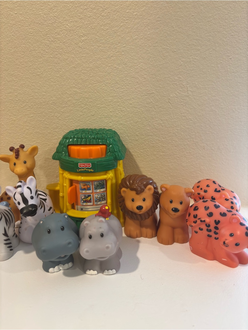 Fisher-Price Little People Safari Animal Set - Green/Orange/Brown